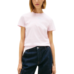 Γυναικείο T-shirt Ροζ Tommy Jeans DW0DW22277-TN9
