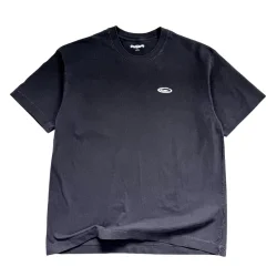 Heavyweight 260gsm Oversized Washed Black Gzeus T-shirt GZ100ES