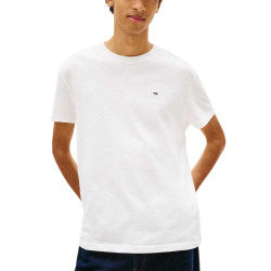 Ανδρικό T-shirt Λευκό Tommy Jeans DM0DM22504-YBL