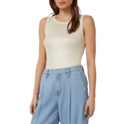 Γυναικείο Αμάνικο Top Μπεζ S.Oliver 2176274-8000