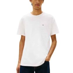 Ανδρικό T-shirt Λευκό Tommy Jeans DM0DM22514-YBL