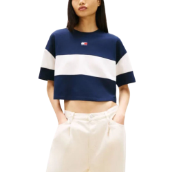 Γυναικείο T-shirt Navy Μπλε Tommy Jeans DW0DW18706-C1G