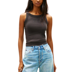 Γυναικείο Tank Top Μαύρο Tommy Jeans DW0DW22736-BDS
