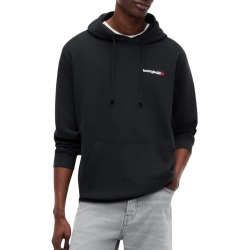 Ανδρικό Φούτερ Μαύρο Tommy Jeans DM0DM23393-BDS