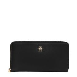Γυναικείο Πορτοφόλι Μαύρο Tommy Hilfiger AW0AW18483-BDS
