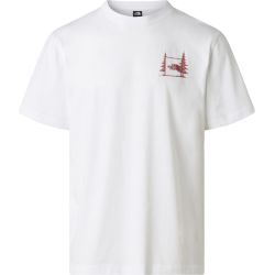 Ανδρικό Camping Relaxed Graphic T-Shirt Λευκό The North Face NF0A8GQM-FN41