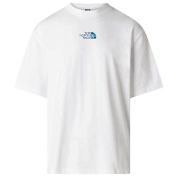 Ανδρικό Liquid Logo Oversize T-shirt Λευκό The North Face NF0A8G9U-FN41