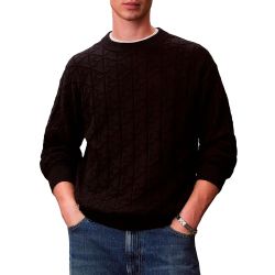 Ανδρικό Πουλόβερ Μαύρο Calvin Klein LV04RE301G-UB1
