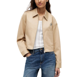 Γυναικείο Μπουφάν Μπεζ Tommy Hilfiger WW0WW50144-AB9