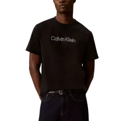 Ανδρικό T-shirt Μαύρο Calvin Klein LV04LG812G-UB1