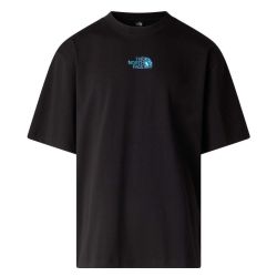 Ανδρικό Liquid Logo Oversize T-shirt Μαύρο The North Face NF0A8G9U-JK31