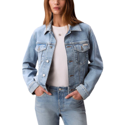 Γυναικείο Τζιν Μπουφάν Γαλάζιο Calvin Klein LV047F672G-1XT