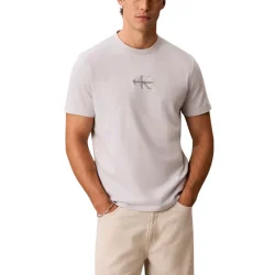 Ανδρικό T-shirt Γκρι Calvin Klein LV04RB866G-PSX