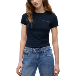 Γυναικείο Slim T-shirt Navy Μπλε Tommy Jeans DW0DW23479-C1G