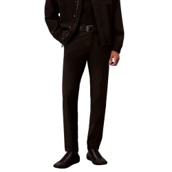 Ανδρικό Slim Παντελόνι Μαύρο Calvin Klein LV04LB610G-UB1