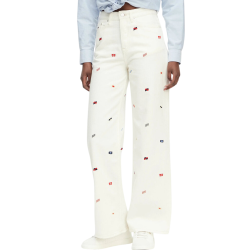 Γυναικείο Claire Wide Τζιν Εκρού Tommy Jeans DW0DW23042-1D0