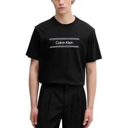 Ανδρικό T-shirt Μαύρο Calvin Klein LV04LG813G-UB1