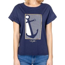 Γυναικείο Maplins26 T-shirt Navy Μπλε Heavy Tools T17078-NAVY