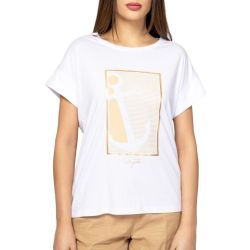 Γυναικείο Maplins26 T-shirt Λευκό Heavy Tools T17078-WHITE