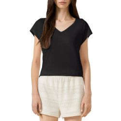 Γυναικείο T-shirt Μαύρο S.Oliver 2180385-9999