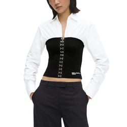 Γυναικείο Πουκάμισο Karl Lagerfeld Jeans B3W11002-101 White/Black