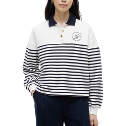 Γυναικείο Φούτερ Πόλο Εκρού Tommy Hilfiger WW0WW50036-0FG