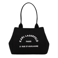 Γυναικεία Trapeze Tote Τσάντα Μαύρη Karl Lagerfeld B1W50010-999 Black