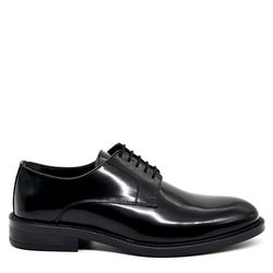 Ανδρικά Δερμάτινα Παπούτσια Μαύρα Diadoch 5206-BLACK