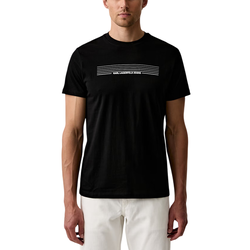 Ανδρικό T-shirt Μαύρο Karl Lagerfeld Jeans B3M17001-999 Black