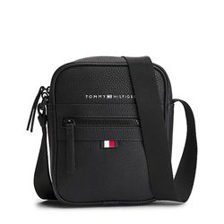 Ανδρική Mini Reporter Τσάντα Μαύρη Tommy Hilfiger AM0AM09504-BDS