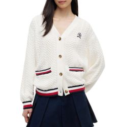 Γυναικεία Ζακέτα Λευκή Tommy Jeans DW0DW22934-YBH