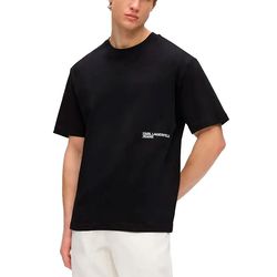 Ανδρικό T-shirt Μαύρο Karl Lagerfeld Jeans B3M17009-999 Black