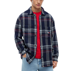 Ανδρικό Καρό Πουκάμισο Navy Μπλε Tommy Jeans DM0DM23135-C1G