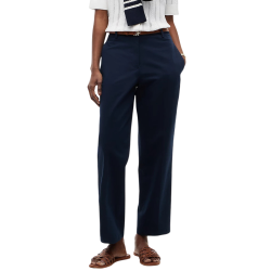 Γυναικείο Slim Straight Παντελόνι Navy Μπλε Tommy Hilfiger WW0WW52817-C1G