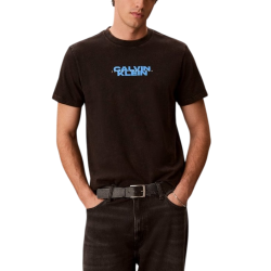 Ανδρικό T-shirt Μαύρο Calvin Klein LV04RG834G-UB1
