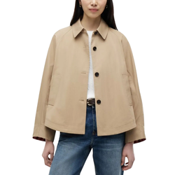 Γυναικείο Παλτό Μπεζ Tommy Hilfiger WW0WW49844-AEH