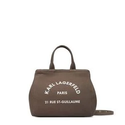 Γυναικεία Trapeze Mini Shopper Τσάντα Καφέ Karl Lagerfeld B2W50003-2PR Taupe