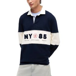 Ανδρική Μακρυμάνικη Polo Μπλούζα Navy Μπλε Tommy Jeans DM0DM23162-C1G