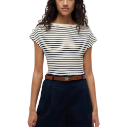 Γυναικείο T-shirt Εκρού Tommy Hilfiger WW0WW50942-0AD