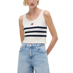 Γυναικείο Tank Top Λευκό Tommy Jeans DW0DW22929-YBH