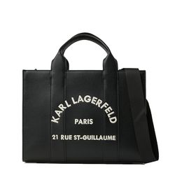 Γυναικεία K/Rsg Tote Τσάντα Μαύρη Karl Lagerfeld B1W30041-101 Black White