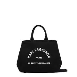 Γυναικεία Trapeze Mini Shopper Τσάντα Μαύρη Karl Lagerfeld B2W50003-999 Black