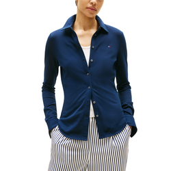 Γυναικείο 1985 Slim Πουκάμισο Navy Μπλε Tommy Hilfiger WW0WW43528-C1G