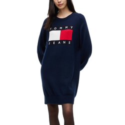 Γυναικείο Πλεκτό Φόρεμα Navy Μπλε Tommy Jeans DW0DW23315-C1G