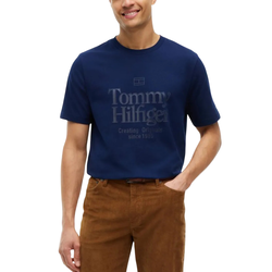 Ανδρικό T-shirt Μπλε Tommy Hilfiger MW0MW44886-DCC