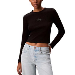 Γυναικεία Μακρυμάνικη Μπλούζα Μαύρη Calvin Klein LV047H240G-UB1