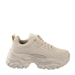 Γυναικεία Galactica Sneakers Μπεζ Buffalo BUF1636478-CREAM