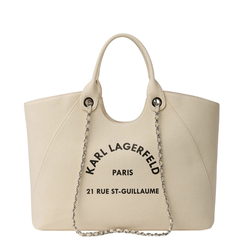 Γυναικεία K/RSG CHAIN SHOPPER Τσάντα Μπεζ Karl Lagerfeld B3W50068-106 Natural