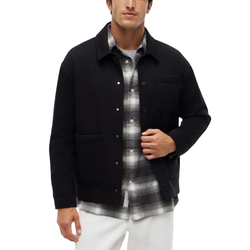 Ανδρικό Μπουφάν Μαύρο Tommy Hilfiger MW0MW44945-BDS