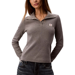 Γυναικείο Μακρυμάνικο Top Γκρι Calvin Klein LV047H203G-P7E